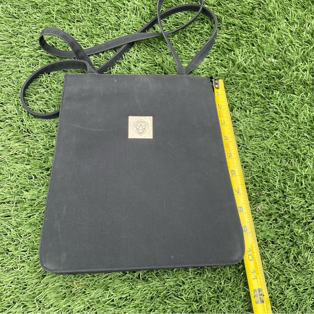 Vintage 90s Black Nylon Shoulder Bag/Backpack - Picture 8 of 8